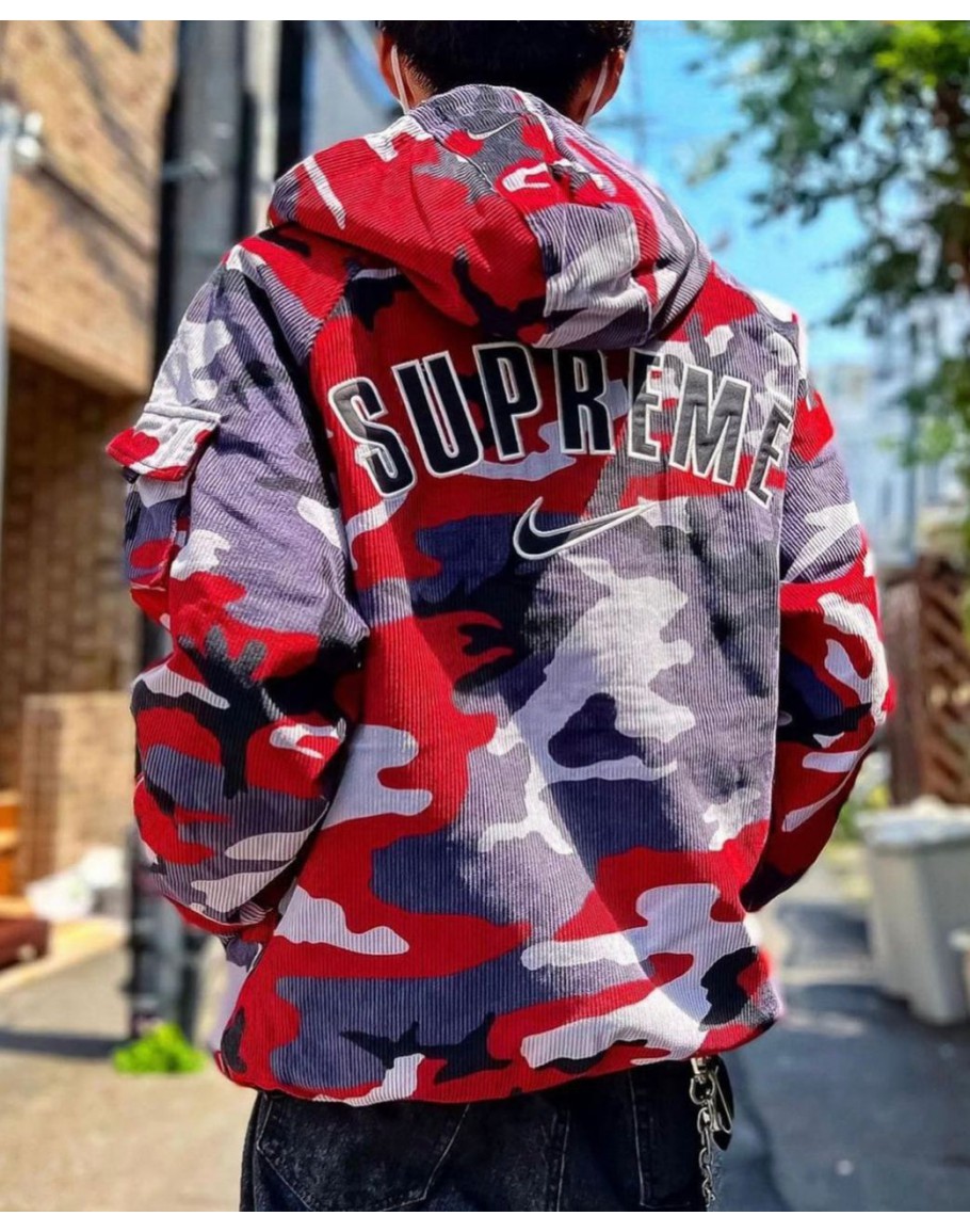 Supreme Nike ARC Corduroy Hoodie SS22
